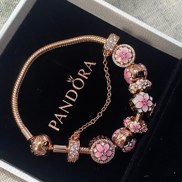Pandora Rose Gold Bead Bracelet - Picture 6 of 6